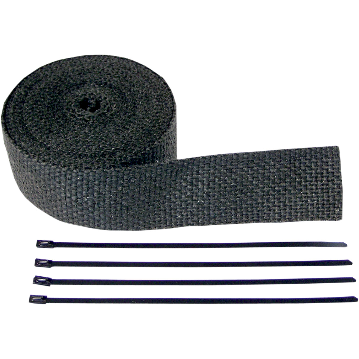 H/D CYCLE EXHAUST PIPE WRAP BLACK