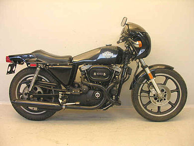Harley Davidson XLCR 61 cu in 1000 cc (1977–78) parts