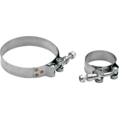 COBRA USA STAINLESS STEEL T-BOLT EXHAUST CLAMPS