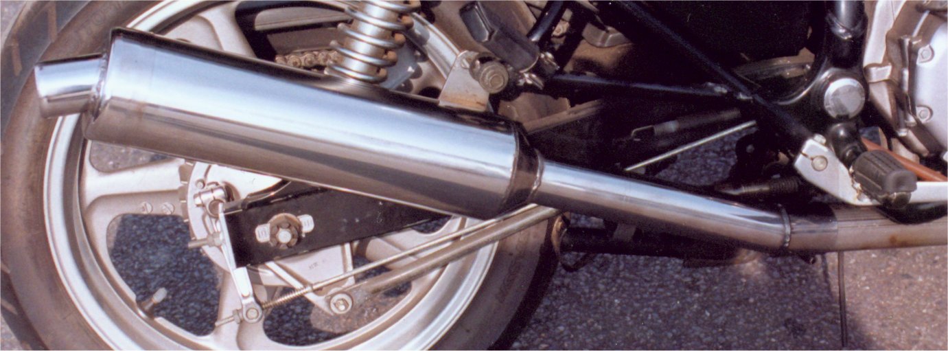 A RANGE OF HONDA MOTORCYCLE EXHAUSTS BY PREDATOR MOTORSPORT.