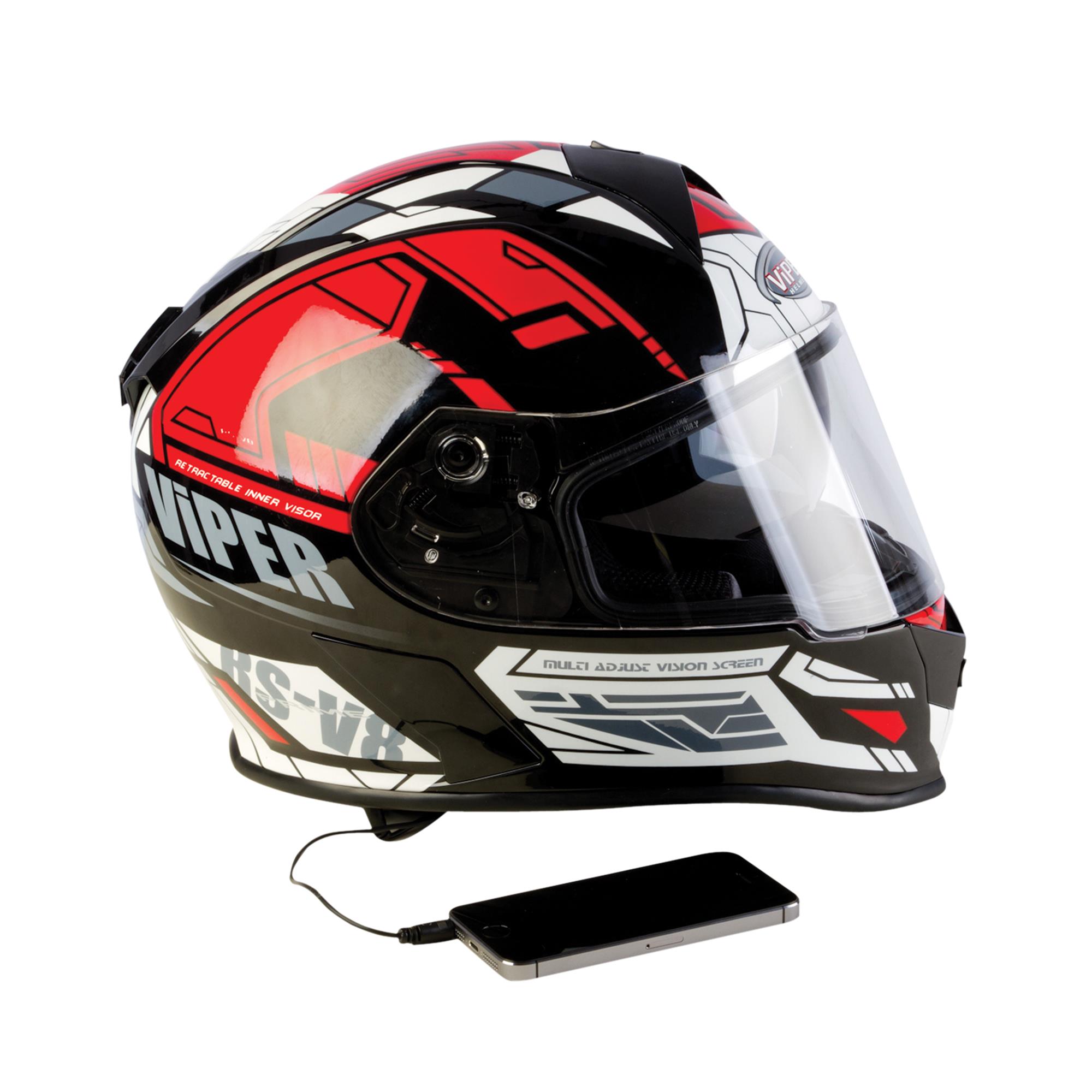 FULL FACE HELMETS WITH SPEAKERS