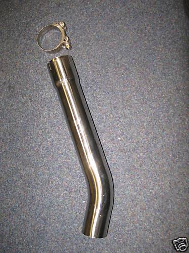 BMW F650 GS 2000-07 EXHAUST SILENCER LINKPIPE 50.8MM