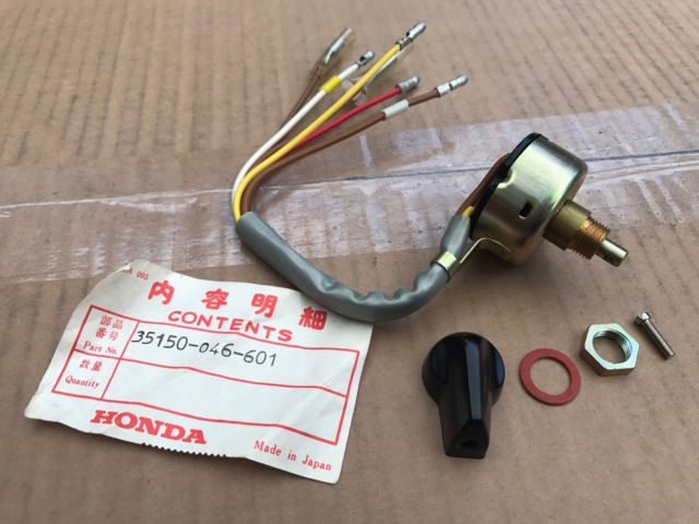 Honda C90 Light Switch Part No 35150-046-601