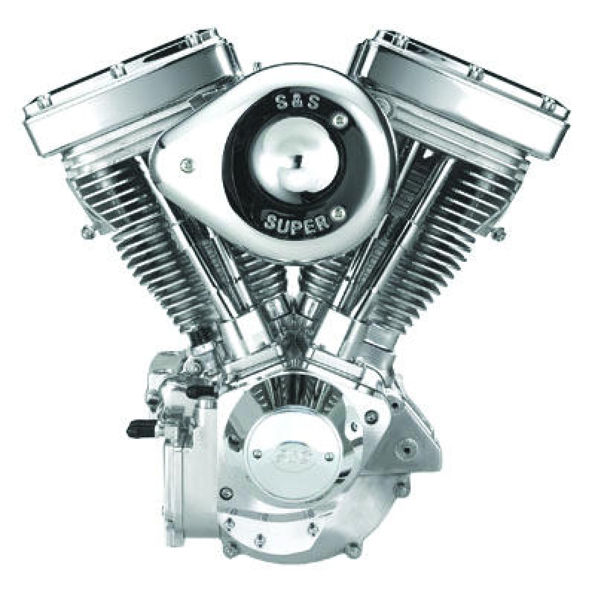 HARLEY DAVIDSON S&S Engine V93 Silver(COMPLETE) FL, FX BELT DRIVE (NON EFI)