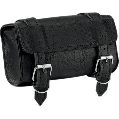 ALL AMERICAN RIDER TOOL BAG WITH 2 STRAPS PLAIN BLACK