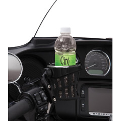 CIRO3D DRINK HOLDER WITH PERCH MOUNT - BLACK