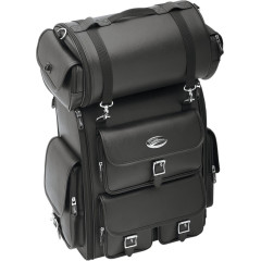 SADDLEMEN SISSY BAR BAG EXPRESS TEXTILE BLACK - EX2200