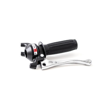 PUCH Gear Handle, Complete. 3-speed Black
