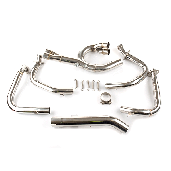 HONDA VFR800 (98-01) (RC46A-D) PREDATOR SPORT EXHAUST COLLECTOR & DOWN PIPES (not for OE can)