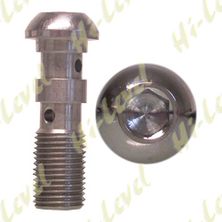 BANJO BOLT 3/8" UNF DOUBLE STAINLESS