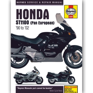 HONDA ST1100 PAN EUROPEAN 1990-2002 WORKSHOP MANUAL
