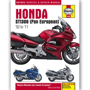 HONDA ST1300 PAN EUROPEAN 2002-2011 WORKSHOP MANUAL