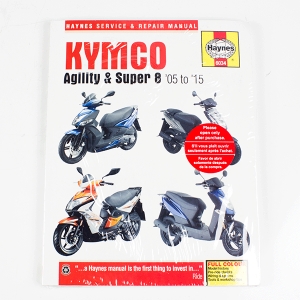 KYMCO AGILITY AND SUPER 8 2005-2015 WORKSHOP MANUAL