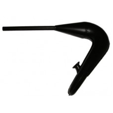 Honda MT50 Front Expansion Pipe Black by Fresco Italy