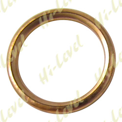 EXHAUST GASKET COPPER OD 34mm, ID 25.50mm, THICKNESS 4mm