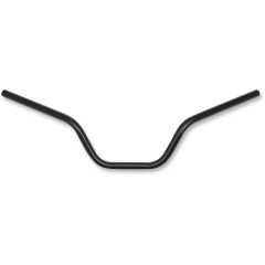 HANDLEBAR 7/8" OEM STYLE GLOSS BLACK WITH 5" END RISE