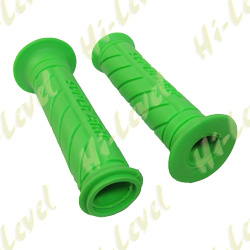 GRIPS SUPERBIKE GREEN TO FIT 7/8" HANDLEBARS