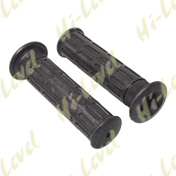 GRIPS HONDA STYLE BLACK TO FIT ATV's BOTH GRIPS 7/8" (130MM)