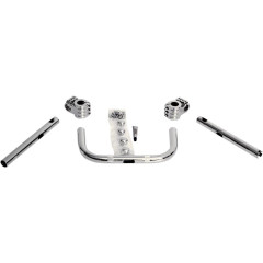 INDIAN SCOUT 69 ABS, INDIAN SCOUT 60 ABS SIXTY 2015-2017 HANDLEBAR KLIPHANGER 5" CHROME/CHROME