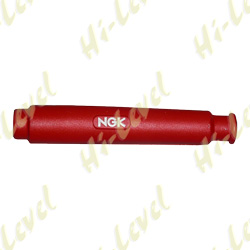 SPARK PLUG CAP SD05FM NGK WITH RED BODY FITS THREADED TERMINAL PLUG