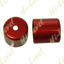 SUZUKI GSXR600, SUZUKI GSXR750T, SUZUKI GSXR750V BAR END COVER RED