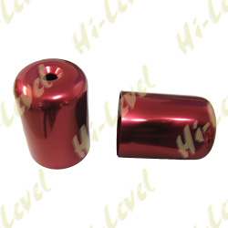 SUZUKI TL1000S BAR END COVER RED