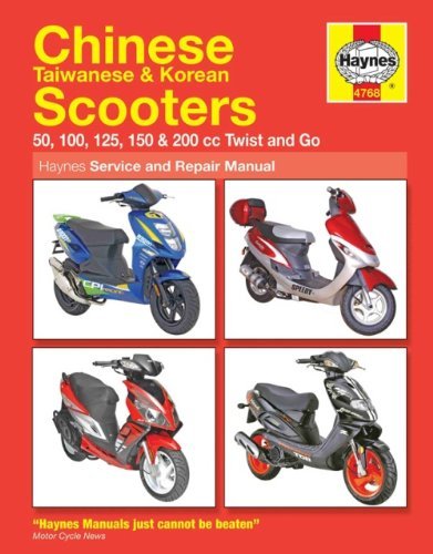 CHINESE/ KOREAN/ TAIWANESE SCOOTER SERVICE & REPAIR MANUAL