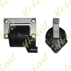 IGNITION COIL 6V AC TWO SPADE TERMINALS (52MM)