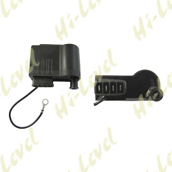 IGNITION COIL 12V CDI SINGLE FOR AM6 ENGINE 4 PIN + 1 WIRE