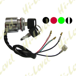 IGNITION SWITCH UNIVERSAL 4 WIRE HELD ON WITH NUT