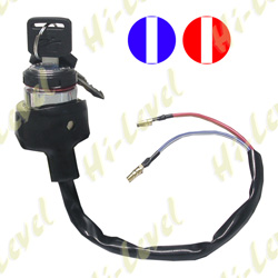 IGNITION SWITCH UNIVERSAL 2 WIRE HELD ON WITH NUT