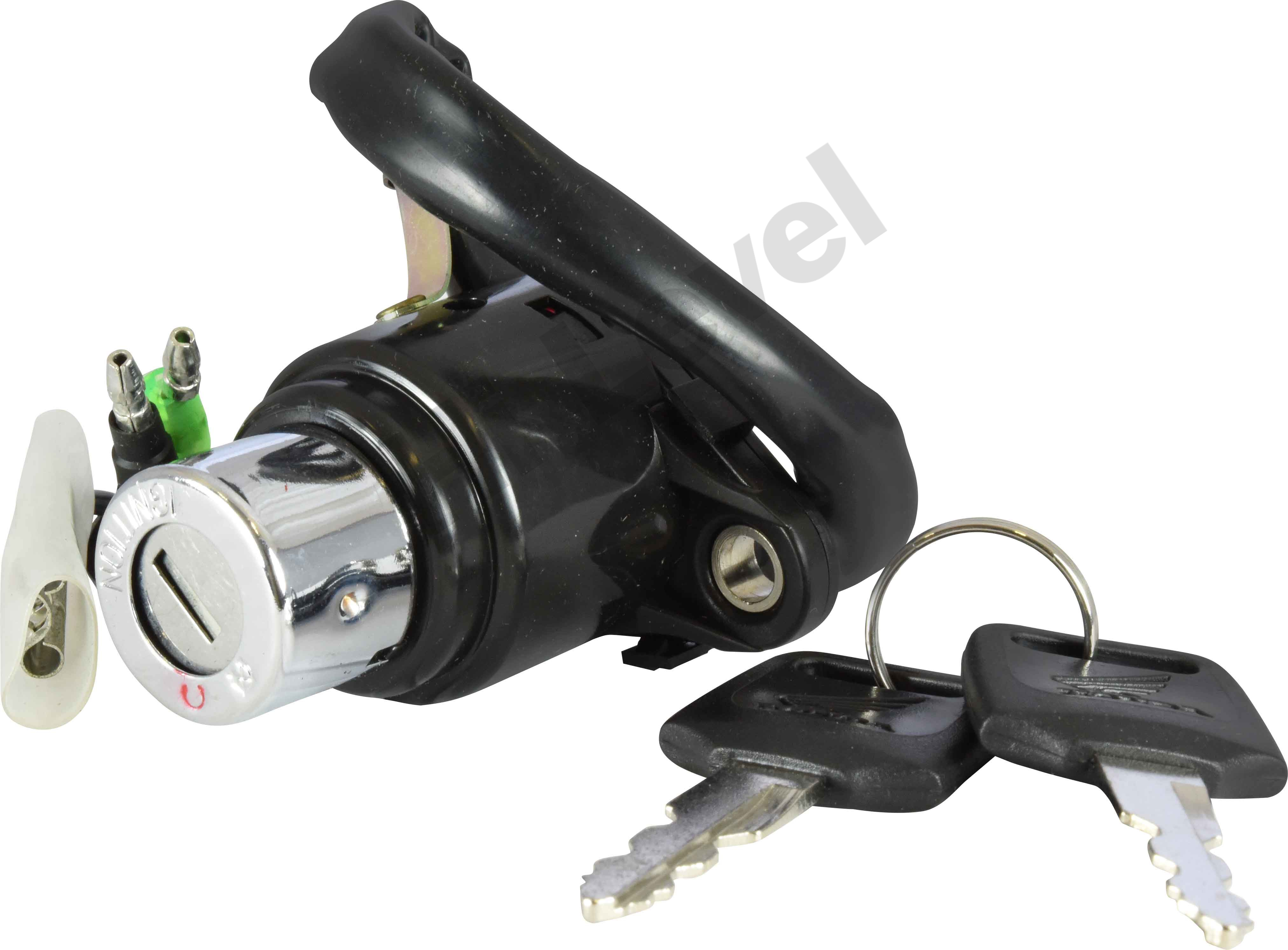 HONDA C50, C70 STYLE OFFSET MOUNTING (4 WIRES) IGNITION SWITCH