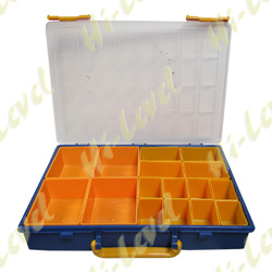 PLASTIC CONTAINER, TRAY 16 COMPARTMENTS 340MM x 250MM