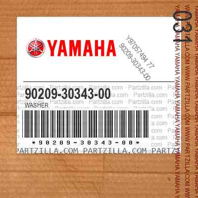 YAMAHA TRANSMISION WASHER 90209-30343-00FJR1300