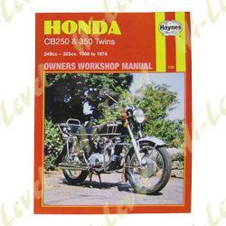 HONDA CB250, HONDA 350 TWINS 1968-1974 WORKSHOP MANUAL 