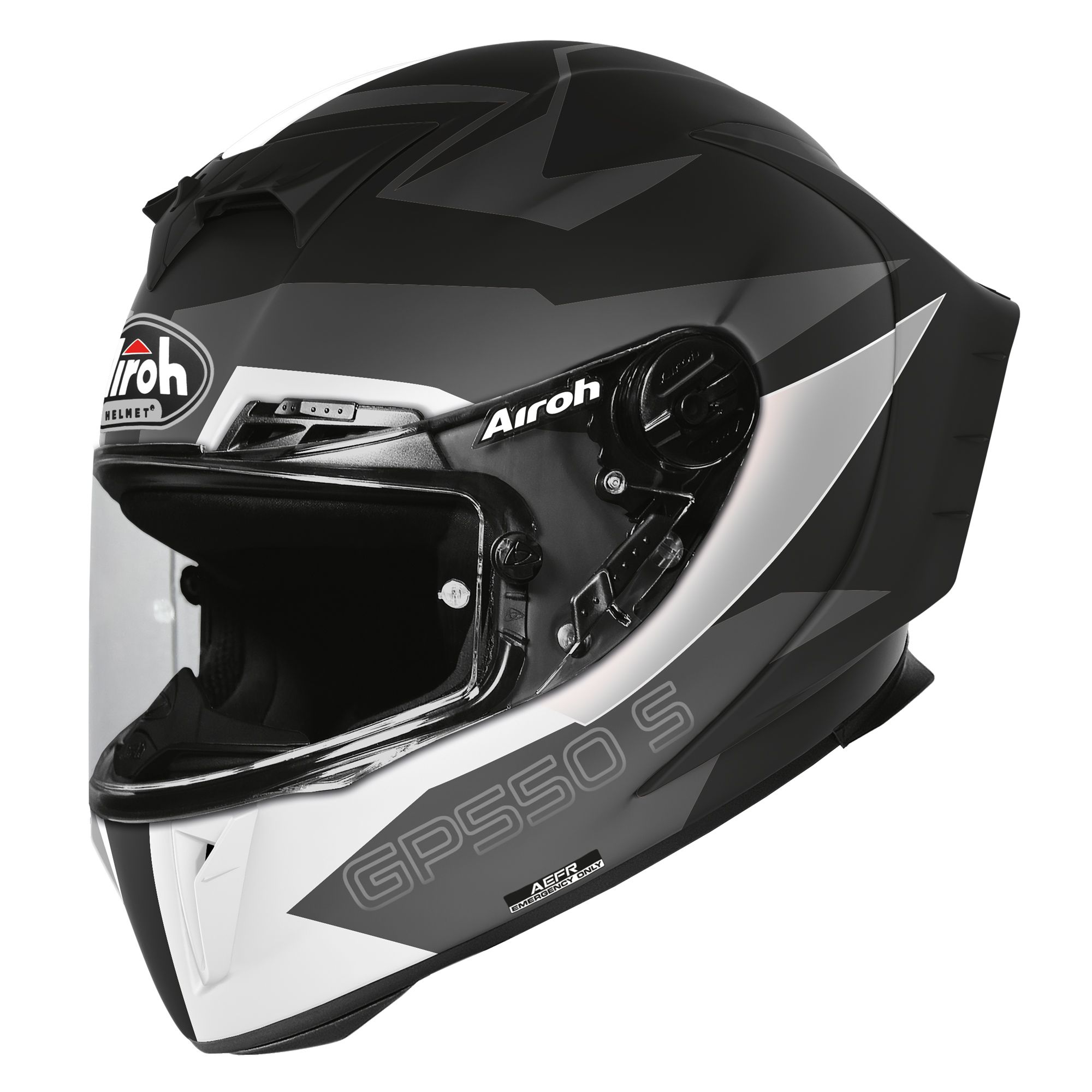 Airoh GP550S Full Face Helmet - Vektor Black Matt (SIZES XS to XL)