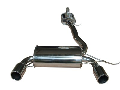 AUDI TT PERFORMANCE EXHAUST SYSTEM IN POLISHED STAINLESS STEEL 