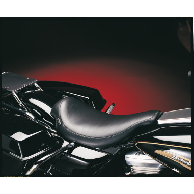 HARLEY DAVIDSON FLHR SEAT SOLO SILHOUETTE SMOOTH BLACK