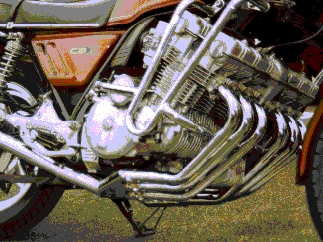 HONDA CBX1000 (All Models) PREDATOR 6-2 DOWN PIPES & COLLECTORS with 50.8 (2") link Pipes