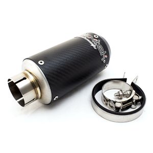 CP8C FULL CARBON 150S EXHAUST SILENCER 51MM INLET