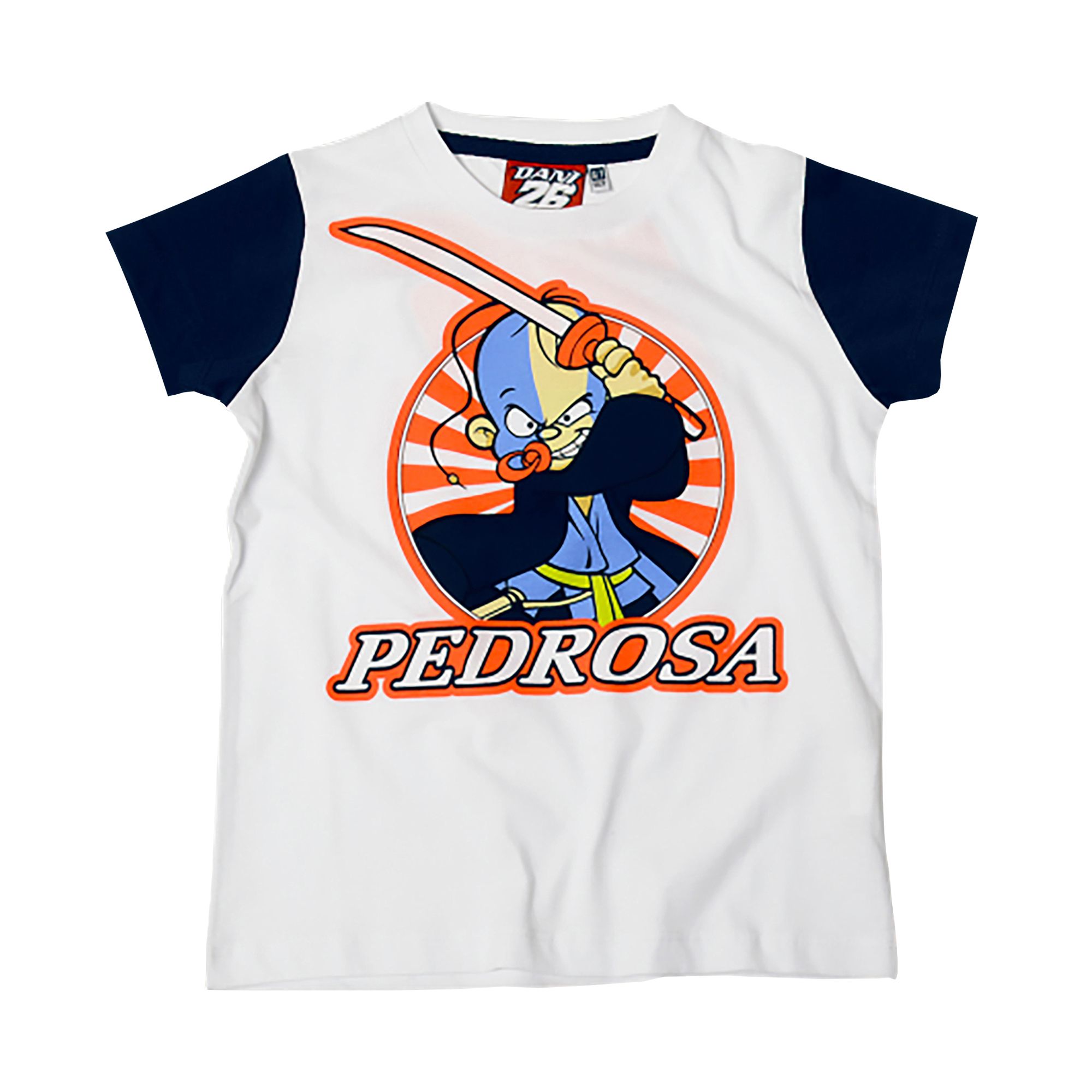 Kids T-Shirt Pedrosa White (6 - 7 YRS)