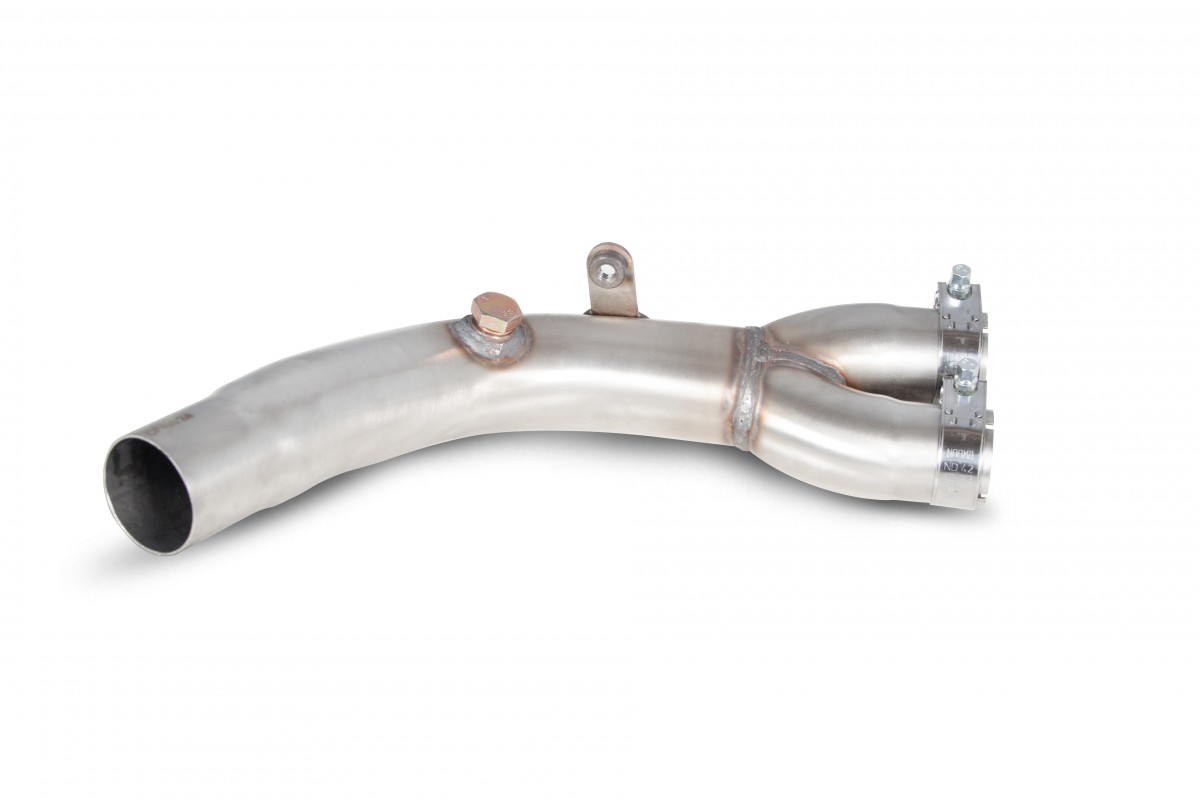 HONDA CB1000 2008-on HEAVY DUTY DE-CAT EXHAUST TO SILENCER LINK PIPE 50.8mm (2")
