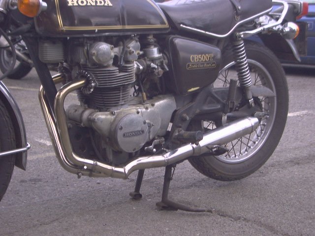 HONDA CB450T, TWIN (72-78) PREDATOR WORKS 2-1 EXHAUST ROAD IN S/STEEL **to order see discription**