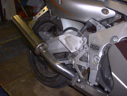 HONDA CBR400 GULL ARM (NC29) 1990-96 DOWNPIPES & COL IN S/STEEL **TO ORDER SEE DISCRIPTION**
