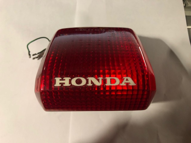 HONDA XBR500 REAR LIGHT UNIT (PRE OWNED VGC) OE JAPAN