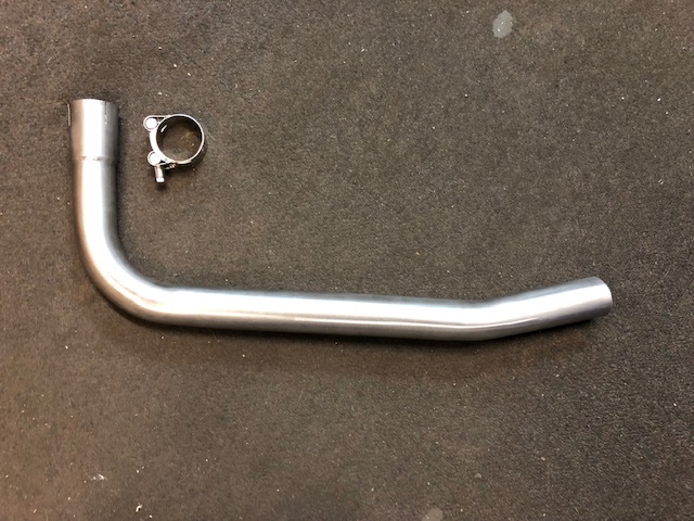 HONDA PC800, PACIFIC COAST (RC34) FRONT LOWER DOWN PIPE IN S/STEEL