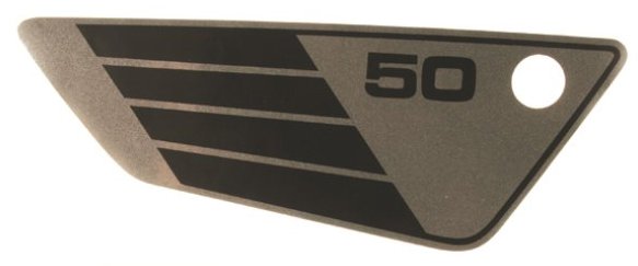 Yamaha FS1 1986 Sticker SET for side cover Silver, Black (pair)