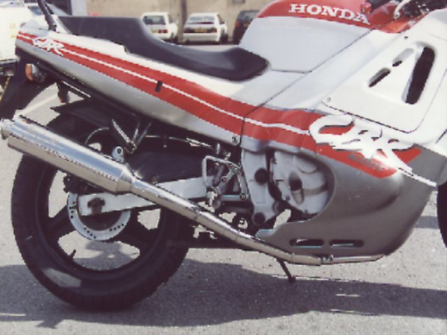 HONDA CBR600FH -FL (86-89) 4-1 Exhaust Down pipes & collector in S/STEEL
