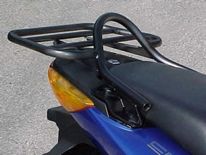 HONDA CBF500 2004 - CURRENT SPORTS / TOP BOX RACK FINISHED IN SATIN BLACK WITH FITTINGS