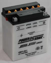 MOTORCYCLE BATTERY 12N11-3A-1 BUDGET 12V 